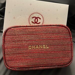 Chanel cosmetic bag from last years Christmas special.